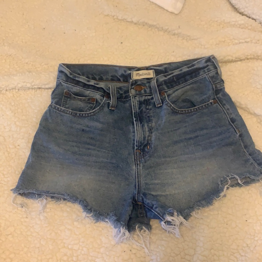 Madewell jean shorts
